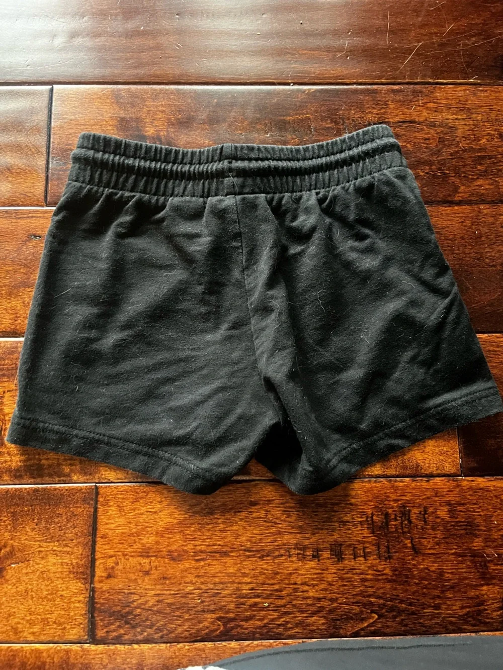 Converse Black Kids Drawstring Shorts with White Logo